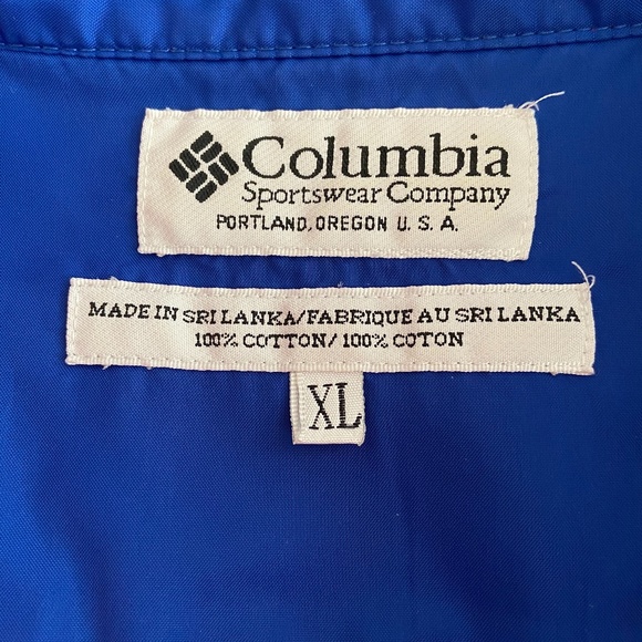 Men's Columbia Brushed Cotton Button-down - Picture 8 of 9